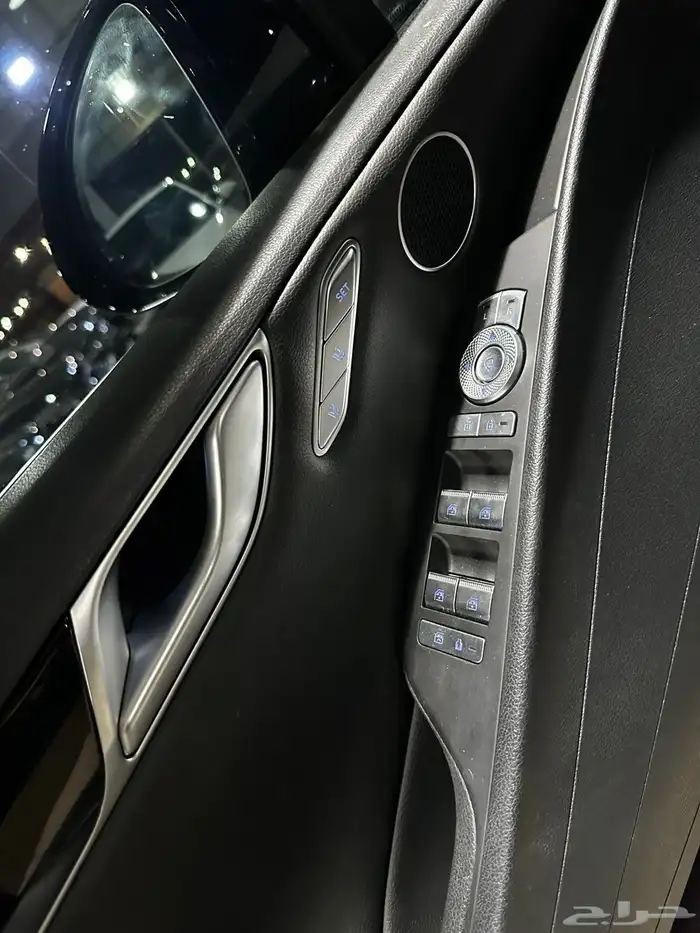 هيونداي جنيسيس اسود 2021 بنزين بطاقة جمركية وارد كوريا 8