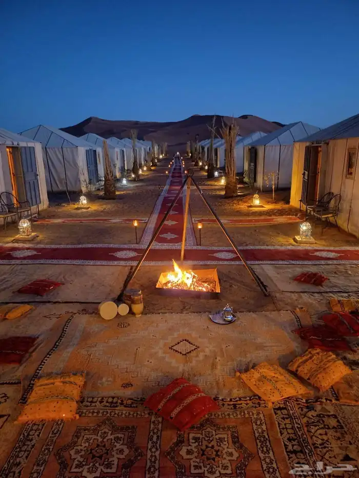 تنظيم وتنسيق ديكورات المخيمات الشتوية 1