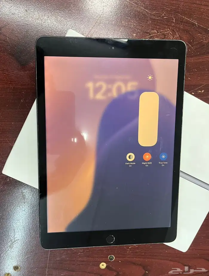 ايباد الجيل 9 64 جيجابايت شاشة بدل بصمة مافي شغل 7