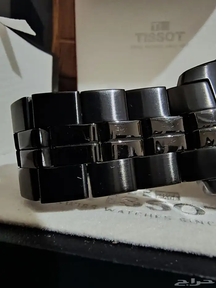 ساعة تيسوت السويسرية الأصلية مستخدم نظيف أخو الجديد 7