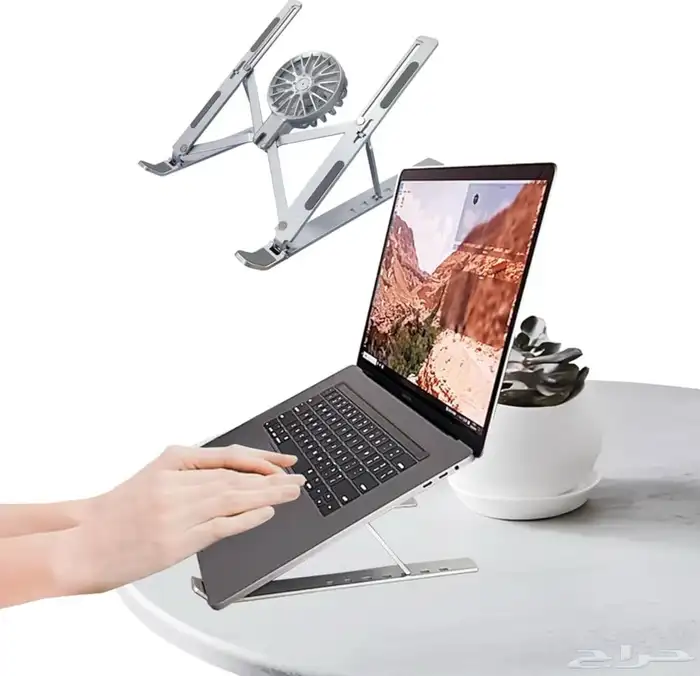 حامل لابتوب مع مروحة 0