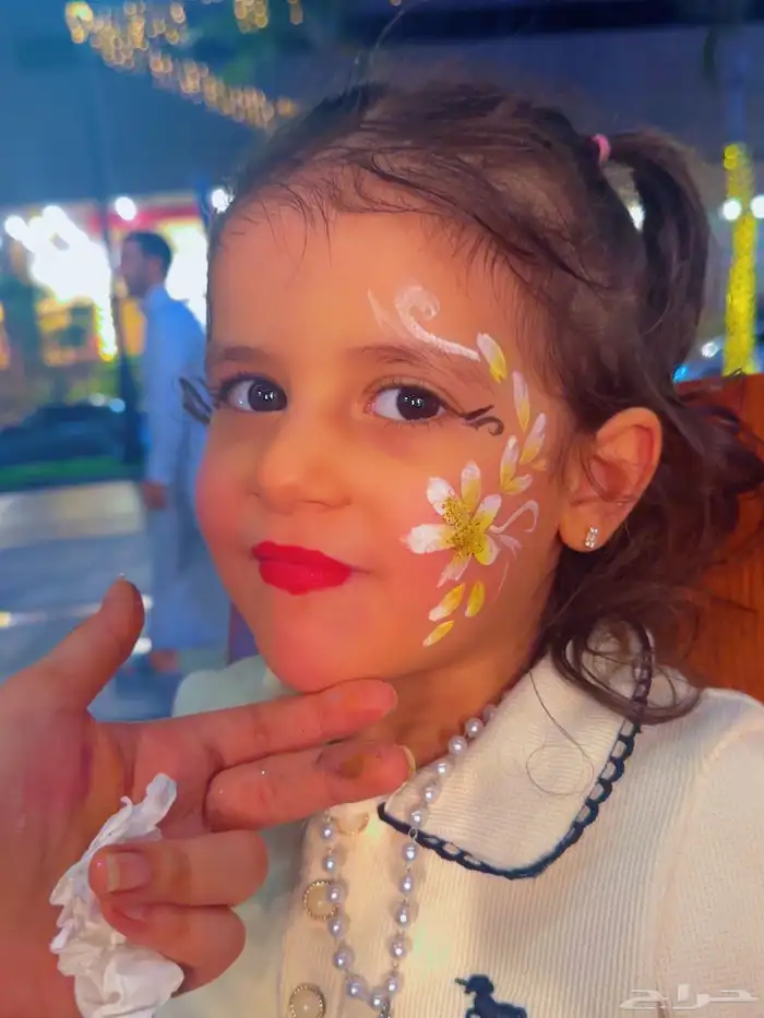 رسم على الوجه 6