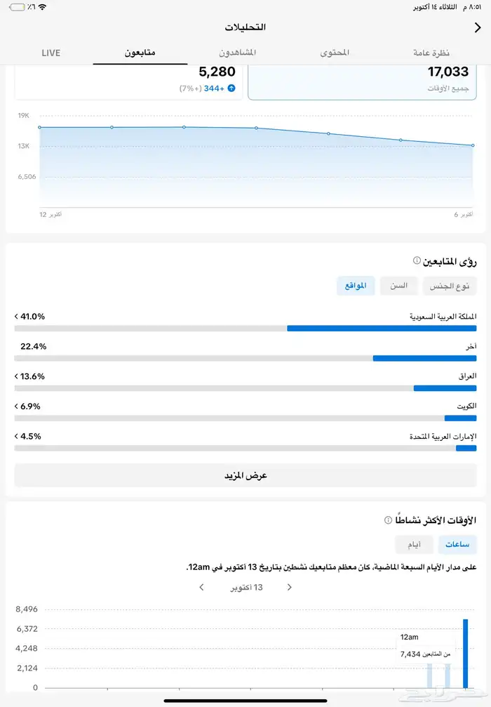 حساب تيك توك للبيع 2