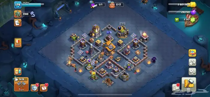 حساب لعبة clash of clans للبيع 8