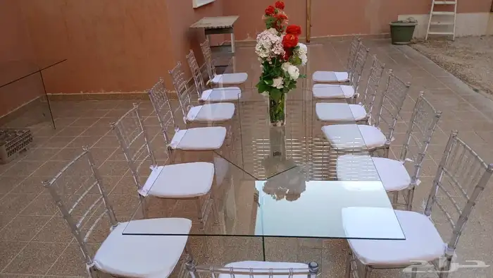 تاجير كراسي الطاولات للحفلات والمناسبات 3