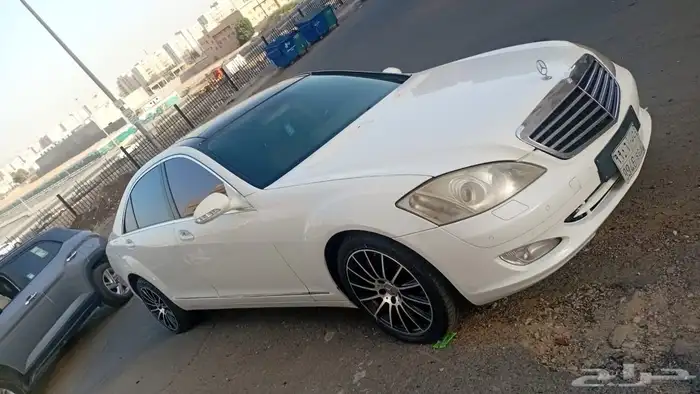 مرسيدس 2007 مقاس s500 مكينه وقير نضيف 0