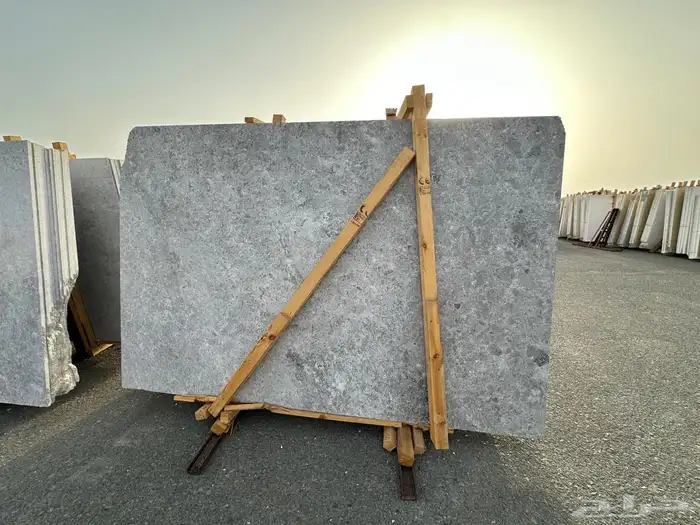 الواح رخام تندرا جري تركي وترافنتينو نخب اول 1