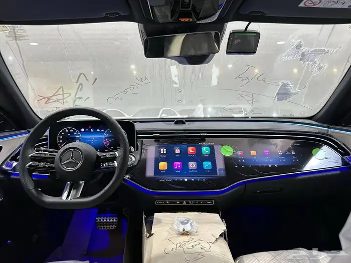 مرسيدس E300 AMG 2025 اصفار . رصد الفخامة 33