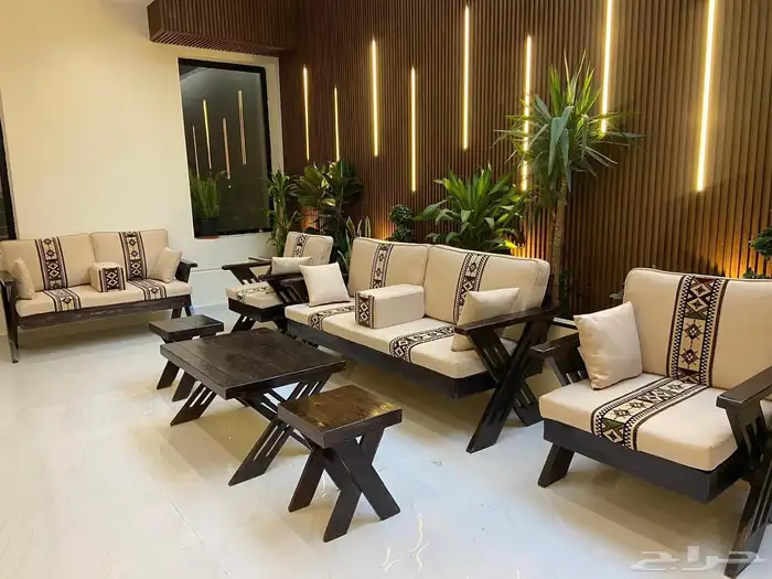 جلسات شعبية وحديثة خارجية وديكورات 3