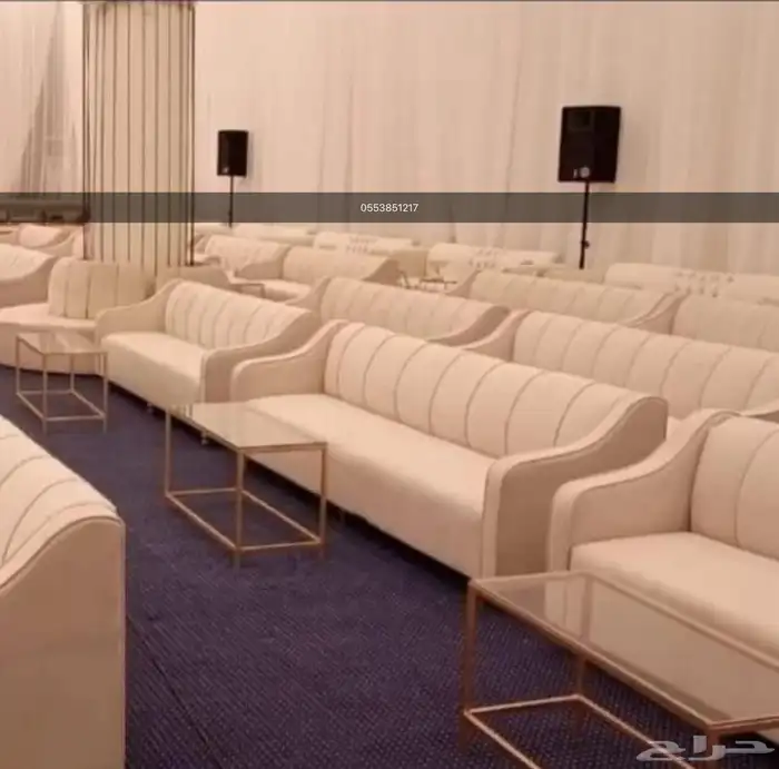 تاجير كنب كراسي طاولات خيام شاشات   جدة   الرياض 4