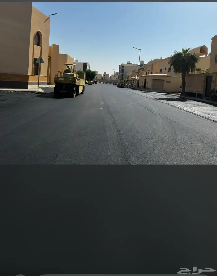 رش مادة الامسي ون والارسي تو اعمال اسفلت 1