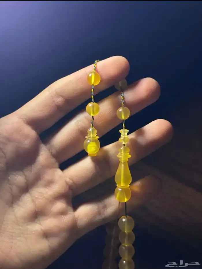 تحفة أنيقة مسباح مسكي شفاف برائحة فاخرة 4