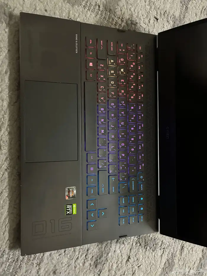 لابتوب جيمنج وتصاميم معالج رايزن 9 نظيف RTX3070 4