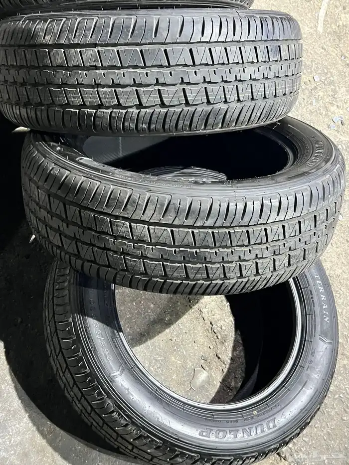 كفرات دنلوب وكاله مقاس 265 55 20 لاند 24 33