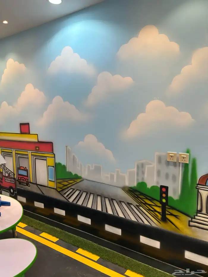 رسم روضه اطفال 6