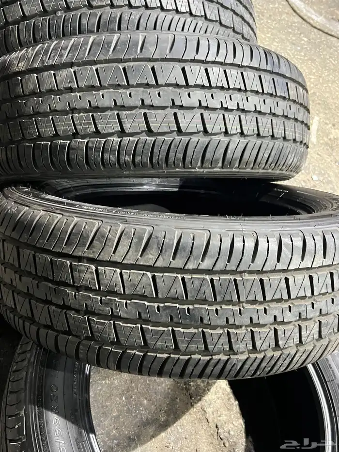 كفرات دنلوب وكاله مقاس 265 55 20 لاند 24 19