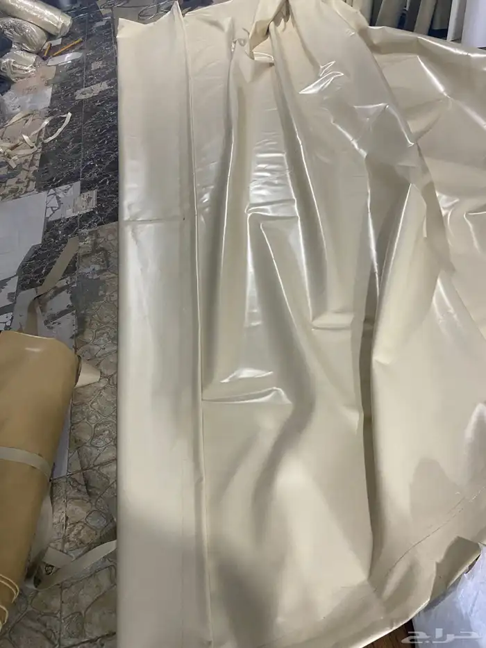 تفصيل قماش شبك وبي في سي اسعر 10 26