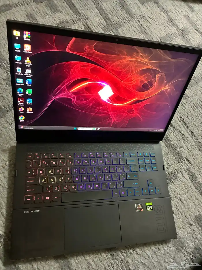 لابتوب جيمنج وتصاميم معالج رايزن 9 نظيف RTX3070 0
