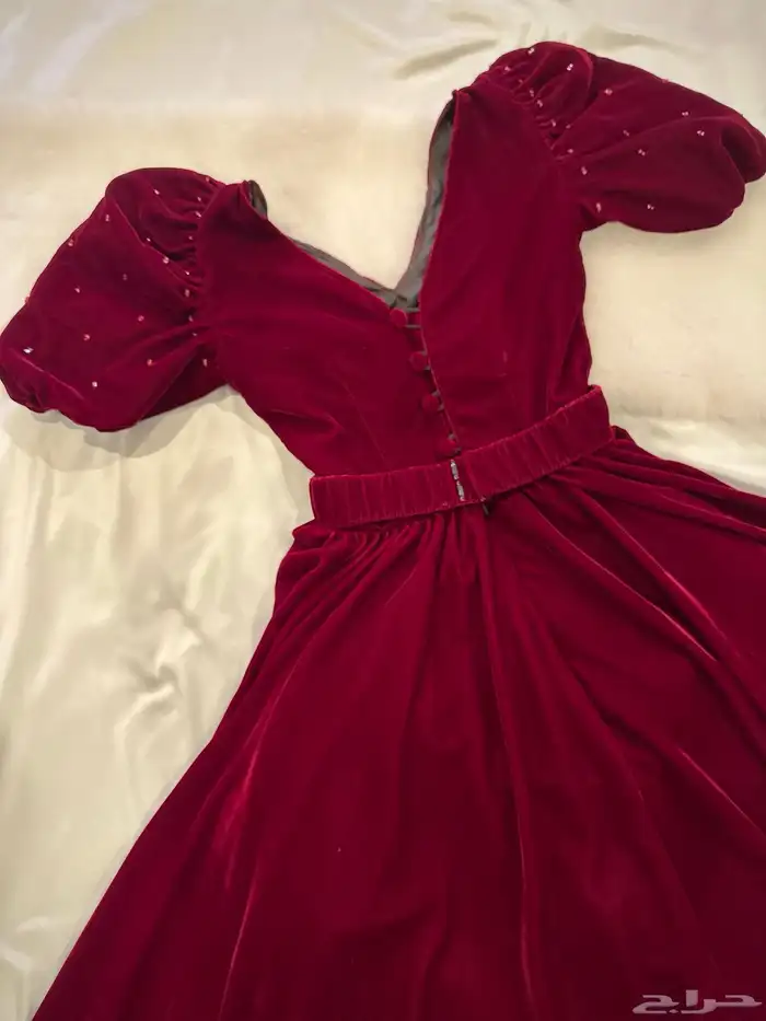 فستان سهره راقي من تصميم مشاعل المهداوي 2