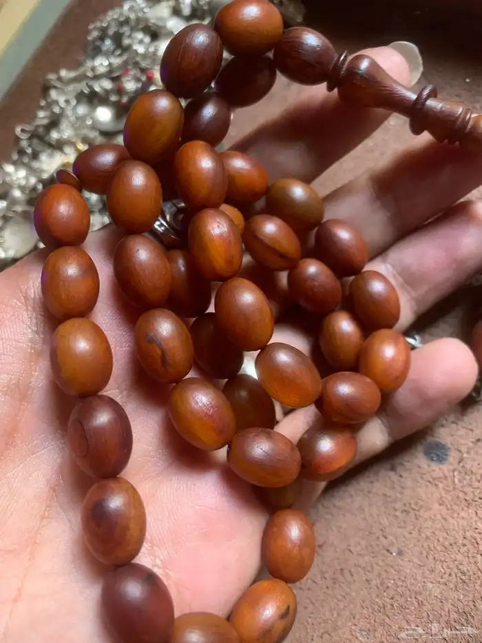 سبحة وحيد قرن خرتيت انتيك قديم فضة 2