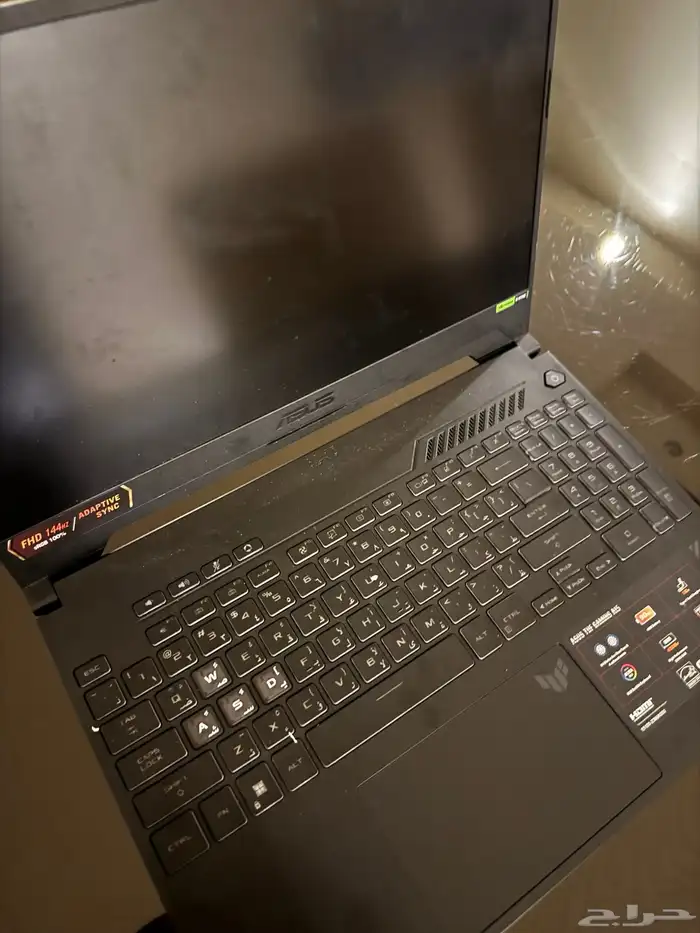 موصفات الجهاز RYZEN7 كرت الشاشه4060RTX الشاشه 144hz -1T 16G 1