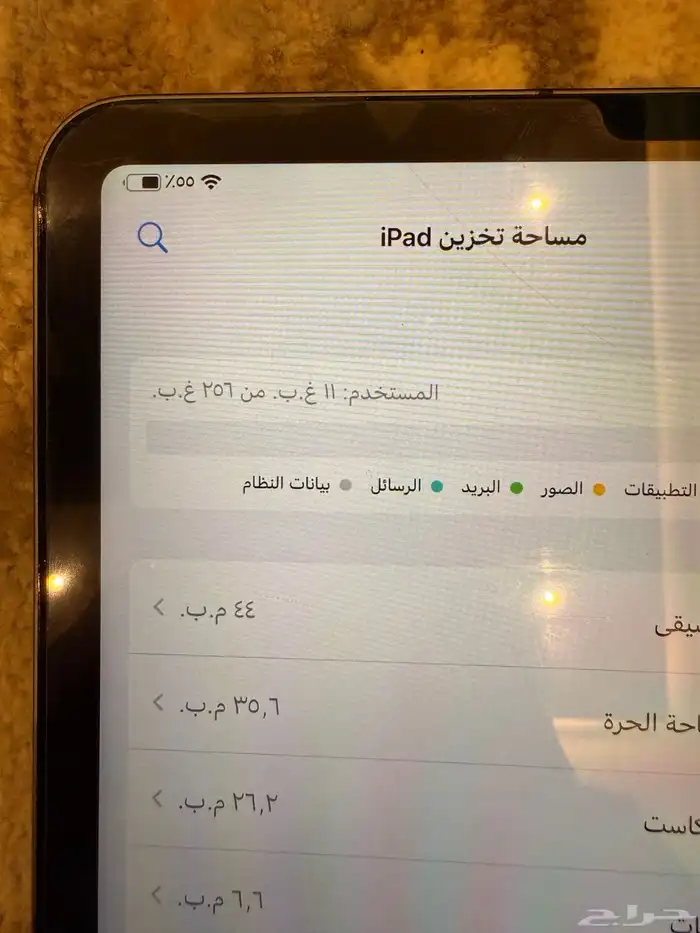 ايباد برو 2018 - 256 جيجابايت   قلم ابل اصلي الجيل الاول. 2