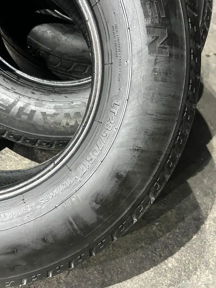 كفرات شاهين مقاس 285 70 17 11