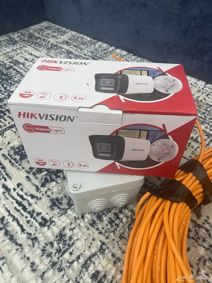 كاميرا Hikvision مع كيبل كات 0