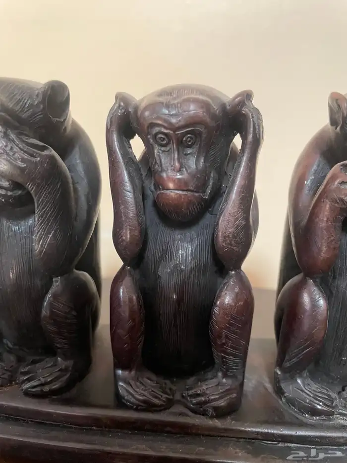 القرود 3 حكماءThe 3 wise monkies 2