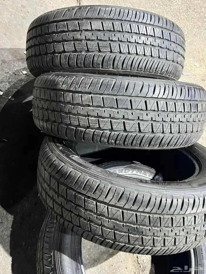 كفرات دنلوب وكاله مقاس 265 55 20 لاند 24 25
