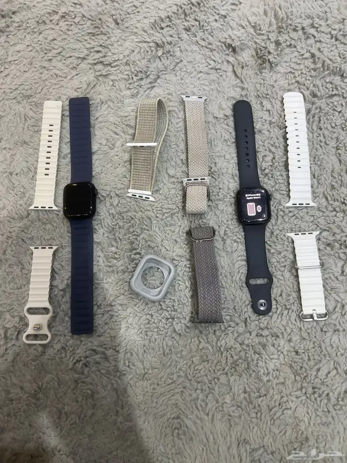 للبيع ساعتين ابل اصليه 4