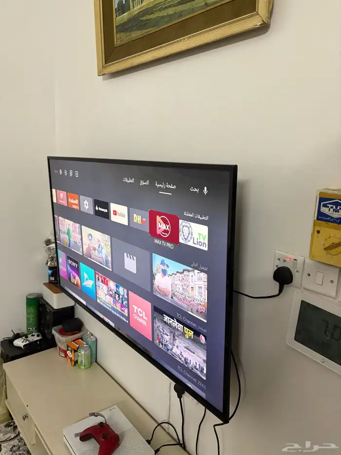 شاشه tcl 4K بوصة 55 8