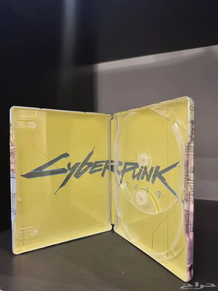 لعبة Cyberpunk 2077 غلاف حديدي فقط Steelbook 3