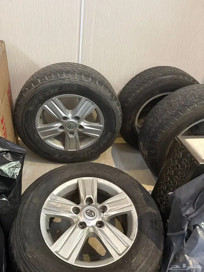 جنوط فكسار VXR وكالة موديل 2015 عدد 4 حبات مقاس 18 0