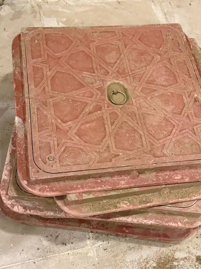 اغطية خزان غرفة تفتيش بيارة فايبر صرف صحي 0