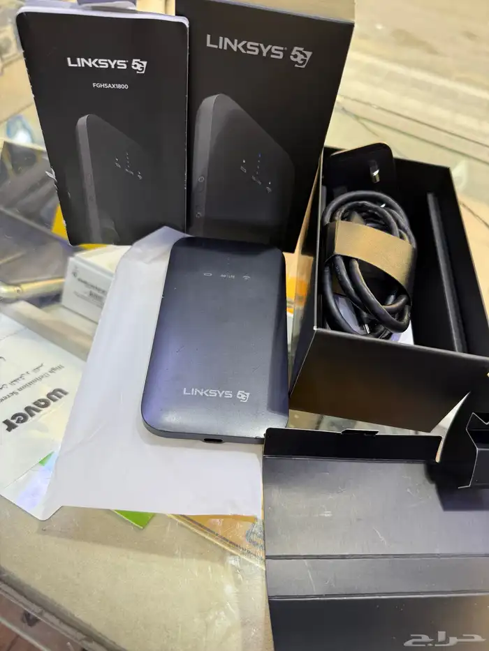 راوتر متنقل5Gمن اقوى شركه متخصصه في المودمات Linksys 3