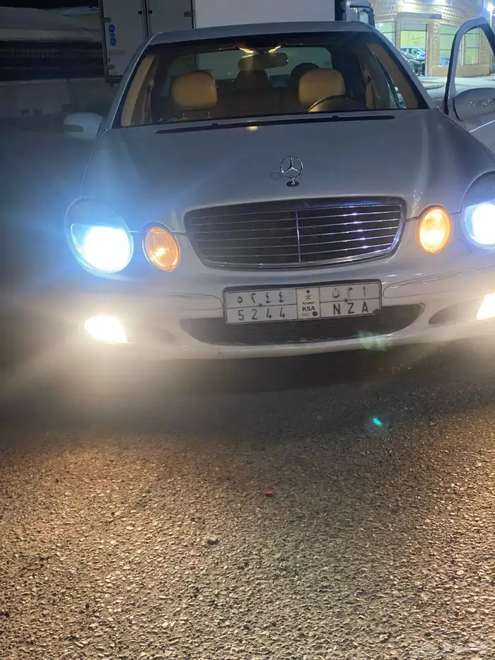 مرسيدس E200 مديل 2006 شرط 20