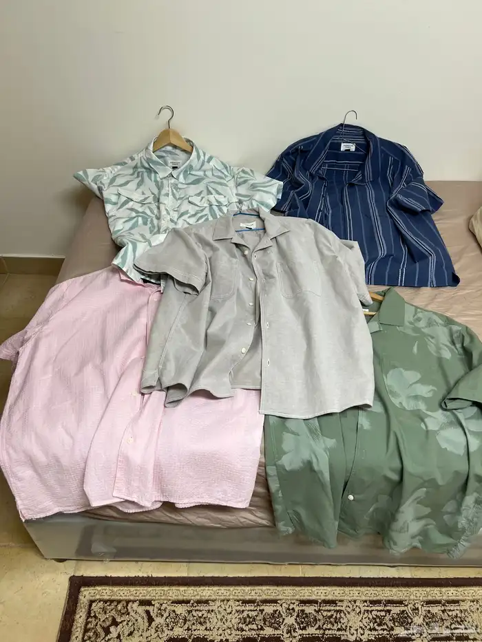 قمصان رجالي مقاس XL 0
