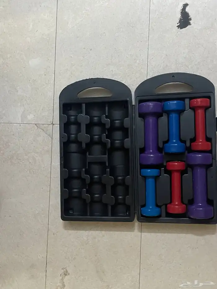 سير رياضي كهربائي مع بوكس أثقال بأوزان مختلفة 2