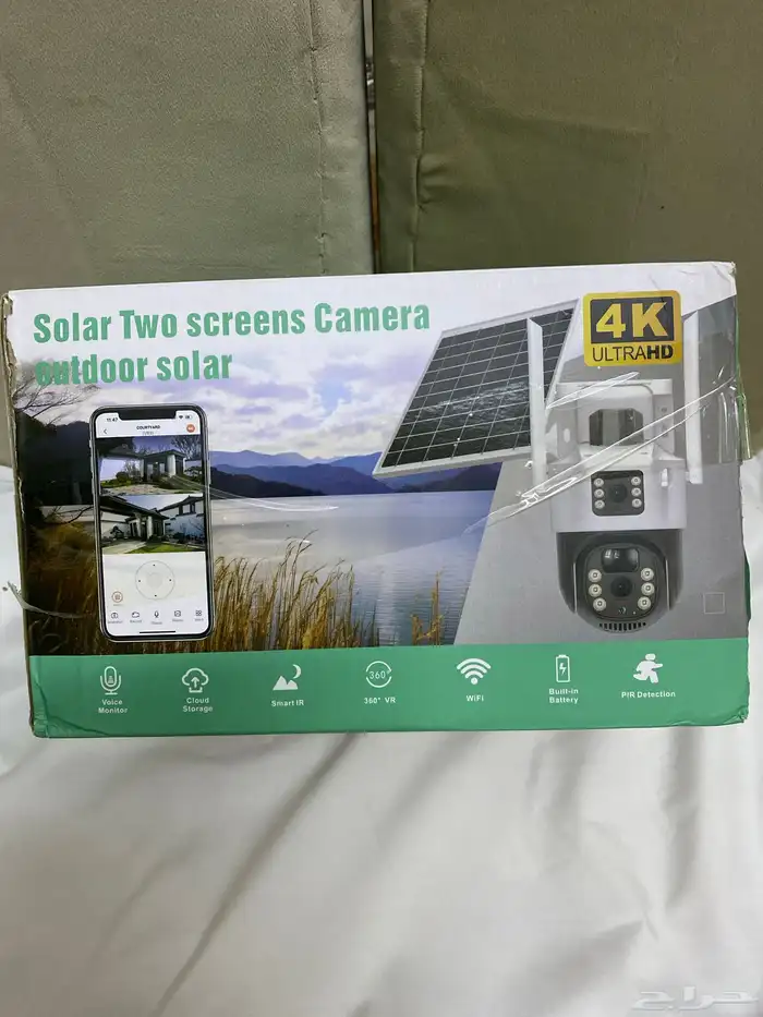 كاميرا مراقبة بالطاقة الشمسية 0