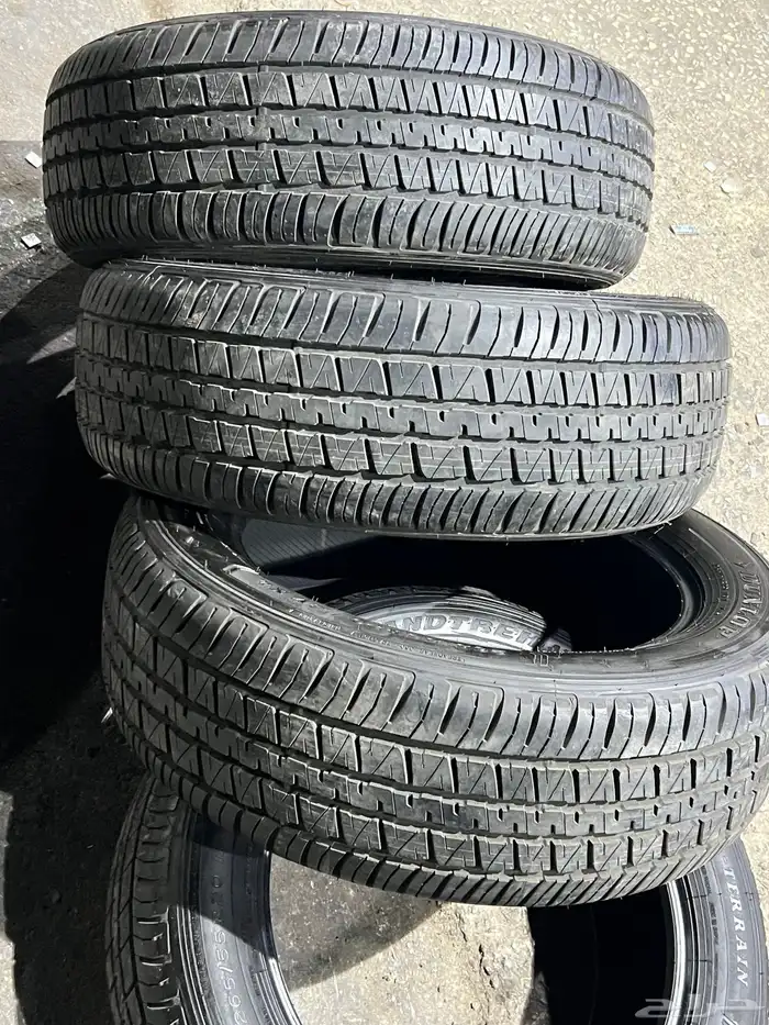 كفرات دنلوب وكاله مقاس 265 55 20 لاند 24 30