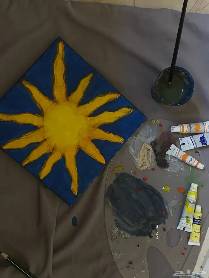 لوحه شمس صغيره ديكور 0