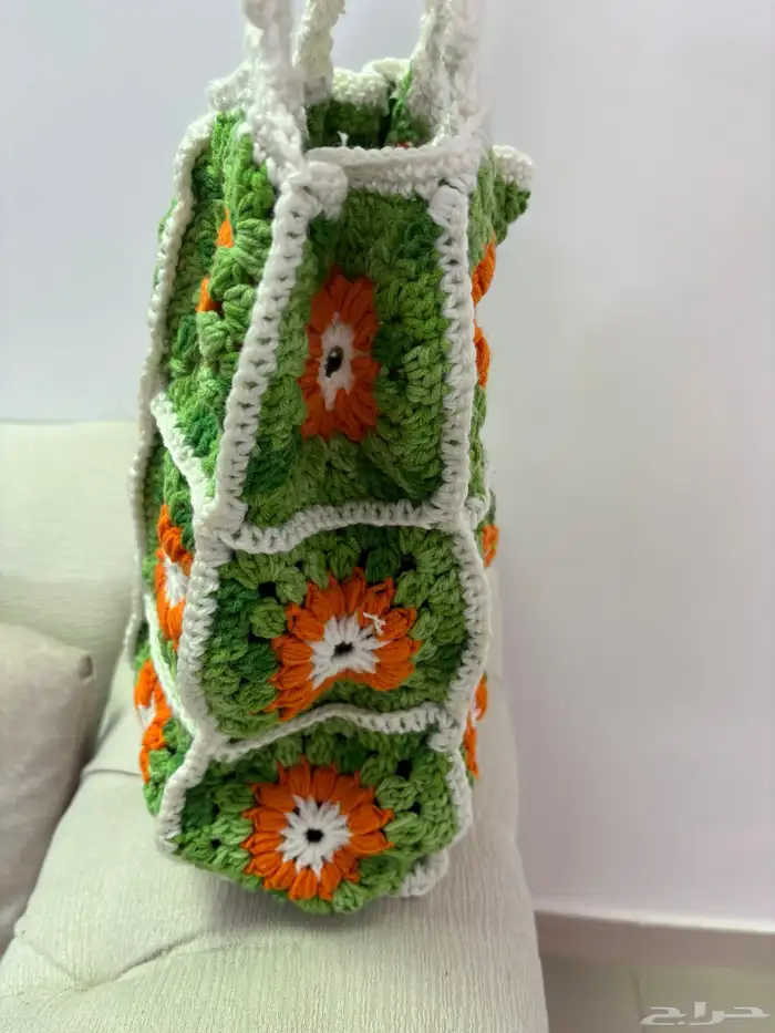 handmade crochet bag 2