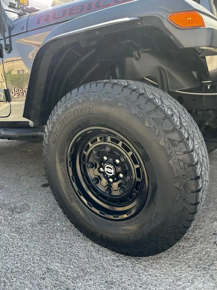 طقم جنوط رانجلر مع كفرات 0