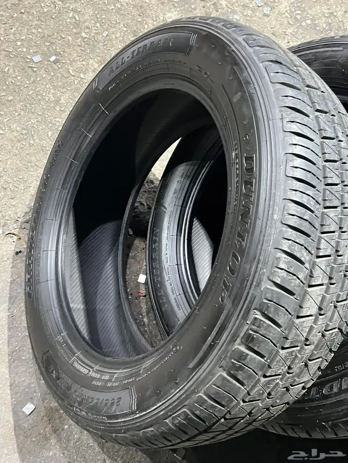 كفرات دنلوب وكاله مقاس 265 55 20 لاند 24 32