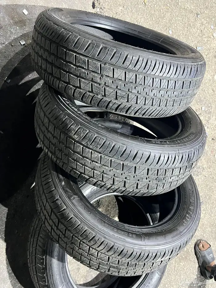 كفرات دنلوب وكاله مقاس 265 55 20 لاند 24 31