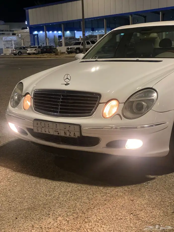 مرسيدس E200 مديل 2006 شرط 10