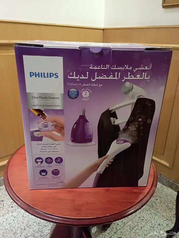 مكواة بخار من فليبس جديدة بالكرتون 0
