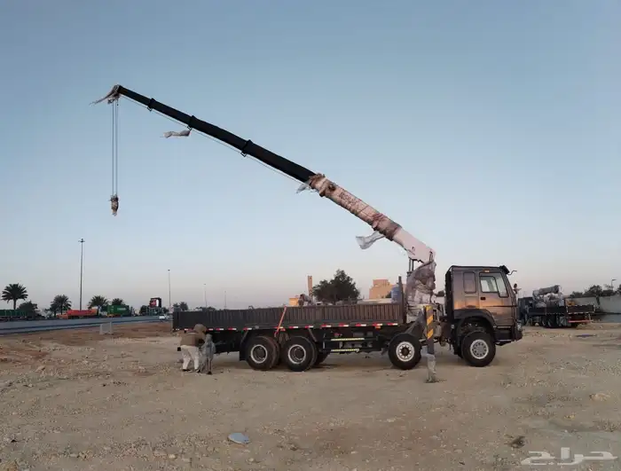 بوووم تراك 10طن للإيجار اليومي والايجار الشهري مان لفت إجار 1