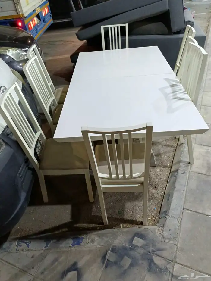 طاوله طعام فخمه 6كراسي 5